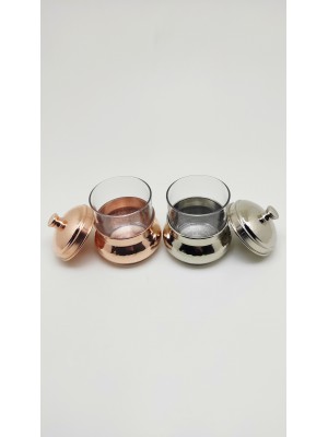 Tombi Camlı Baharatlık Çift Tombi Camlı Baharatlık Çift